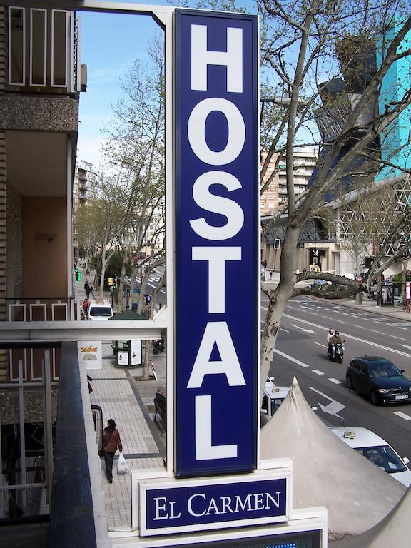 Hostal El Carmen Zaragoza Exteriér fotografie